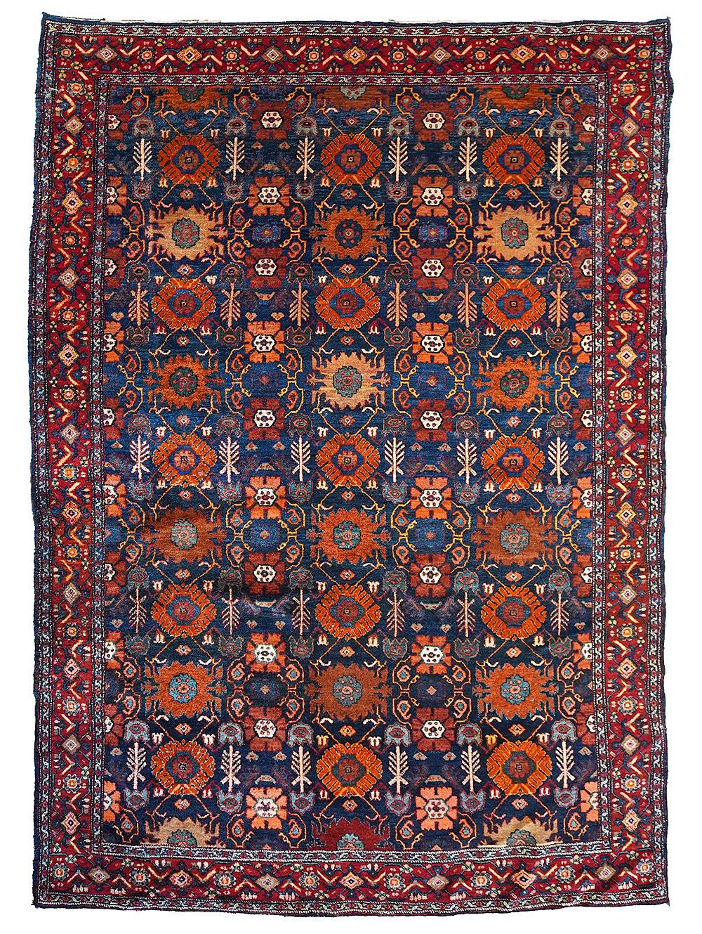 Senneh On Silk Vintage Thames Carpets Rug